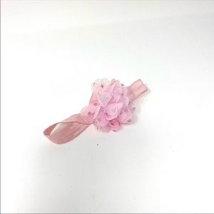 3/$15 Pink Pom Pom Baby Headband